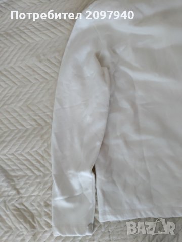 Мъжка бяла блуза, снимка 2 - Блузи - 38355630