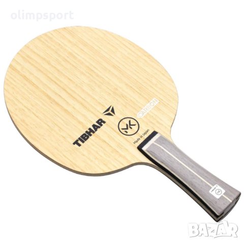 дърво за тенис на маса Tibhar MK Carbon ново фл дръжка офф+  много нападателно дърво  5пласта + 2 пл
