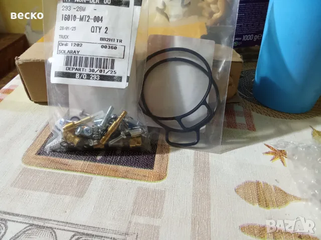 Гарнитури елементи за карбуратор Хонда Голдуинг 1500, снимка 7 - Части - 49250457