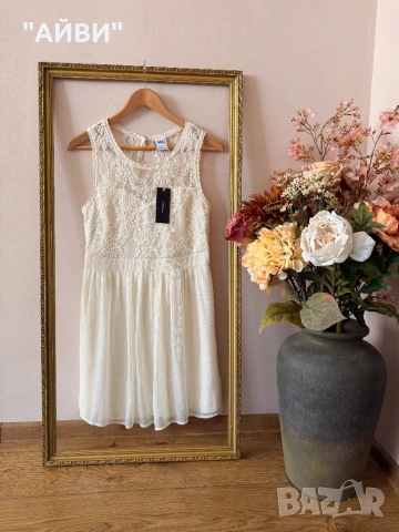 VERO MODA Дамска прекрасна рокля, снимка 6 - Рокли - 53999364