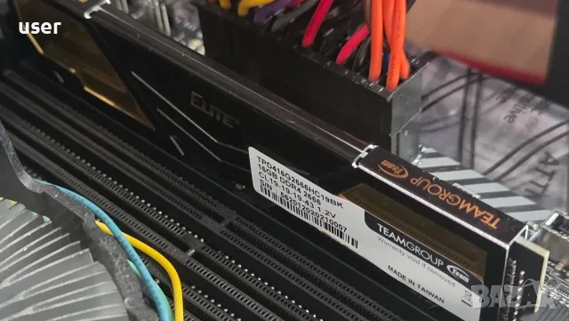RAM памет за настолен компютър 16GB DDR4 2666MHz + 8GB DDR4 3200MHz TeamGroup, снимка 3 - RAM памет - 56103990