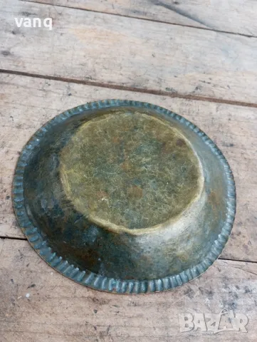 чиния месинг, снимка 2 - Антикварни и старинни предмети - 47306713