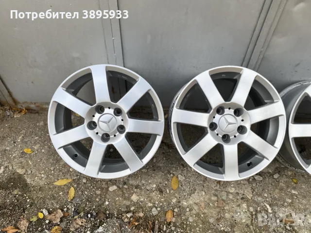 Джанти за Mercedes - Benz 16”, снимка 2 - Гуми и джанти - 52506672