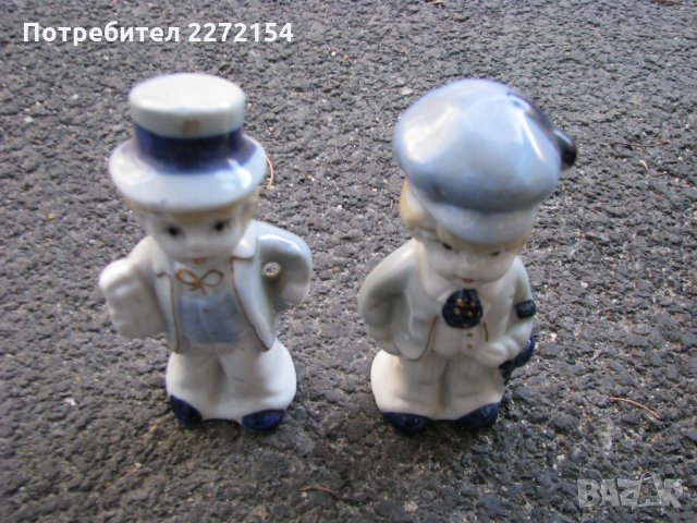 Порцеланова фигурка статуетка клоун-2бр