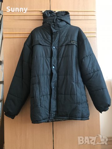 РАЗПРОДАЖБА! Ватирано Мъжко Яке с качулка Топло зимно яке, снимка 5 - Якета - 31393009