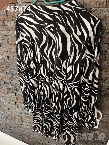 Дамска рокля с дълък ръкав, снимка 3 - Рокли - 50730426