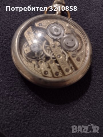 Стар мъжки джобен часовник, снимка 3 - Джобни - 35561470