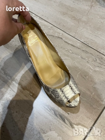 Louis Vuitton обувки зебра , снимка 6 - Дамски обувки на ток - 51705830