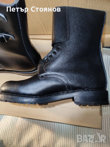 Италиански военни кубинки от естествена кожа Davos р-р 46, снимка 10 - Мъжки боти - 52945043