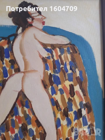 Картина Проф. Вихрони Попнеделев, снимка 5 - Картини - 50506355