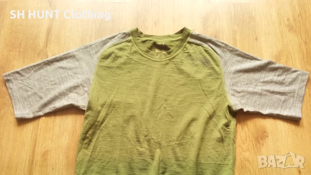 ULVANG T-Shirt 100% Merino Wool размер S / M тениска 100 % Мерино Вълна - 1259, снимка 3 - Тениски - 51093281