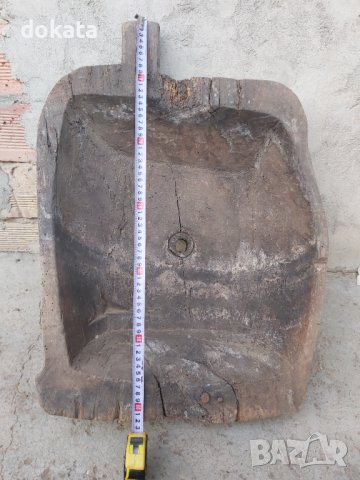 Стара дървена фуния., снимка 2 - Други ценни предмети - 38265066