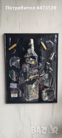 Картини с бутилки, снимка 3 - Декорация за дома - 50296302