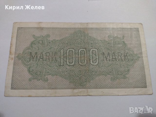 Райх банкнота - Германия - 1000 марки / 1922 година - 17996, снимка 10 - Нумизматика и бонистика - 31029868