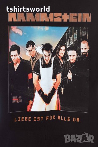 Нов мъжки суичър с дигитален печат на музикалната група Rammstein, Рамщайн - Liebe ist für alle da, снимка 10 - Суичъри - 31819733