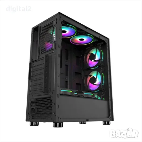 Компютър Ryzen 7 - 2700х ,16 GB DDR4 ,GTX 1070Ti-8GB GDDR5X ,1-TB диск ,RGB , Нов 24м. Гаранция, снимка 8 - Работни компютри - 49463938