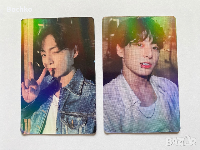 Kpop BTS Jungkook картички 8 броя, снимка 4 - Други ценни предмети - 44013870