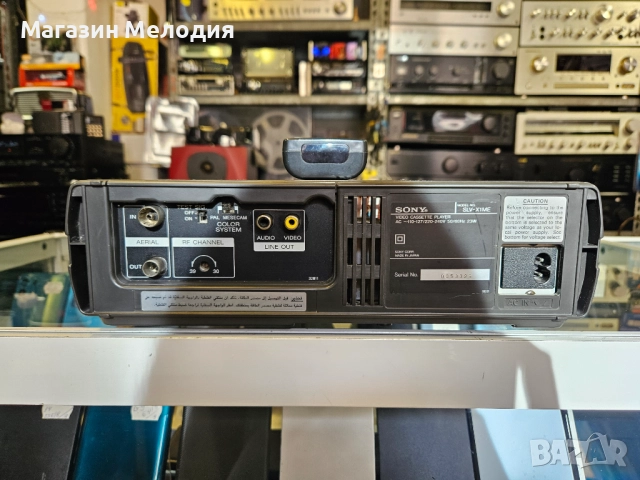 Видео SONY SLV-X1ME има дистанционно. В отлично техническо и визуално състояние., снимка 9 - Плейъри, домашно кино, прожектори - 52721021