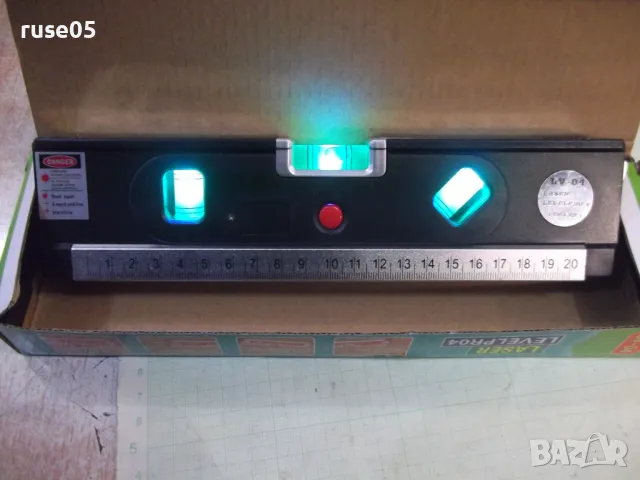 Нивелир лазарен "LASER LEVEL PR04", снимка 7 - Измервателни инструменти - 49238014