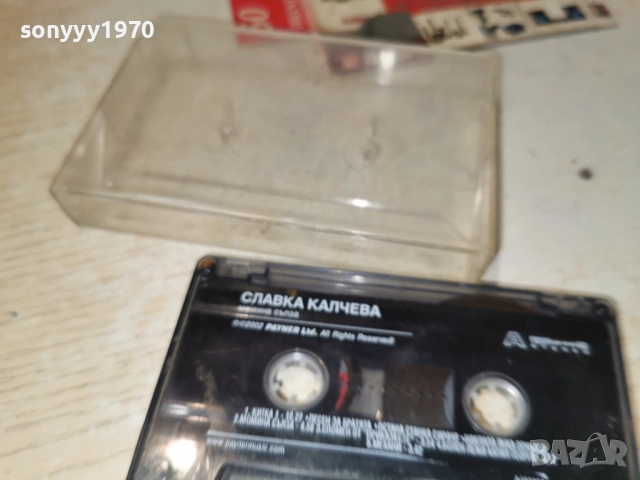 СЛАВКА КАЛЧЕВА-МОМИНА СЪЛЗА-ОРИГИНАЛНА КАСЕТА 2112251956, снимка 12 - Аудио касети - 52868798