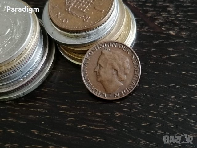Монета - Холандия - 1 цент | 1948г., снимка 2 - Нумизматика и бонистика - 29388965