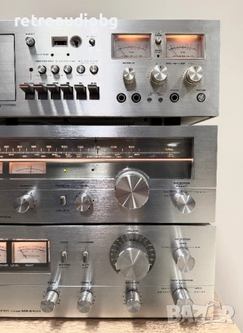 🔊Топ ретро аудио сет - система AKAI AM-2450, AT-2450L, GXC-740D🔊, снимка 5 - Аудиосистеми - 53963795