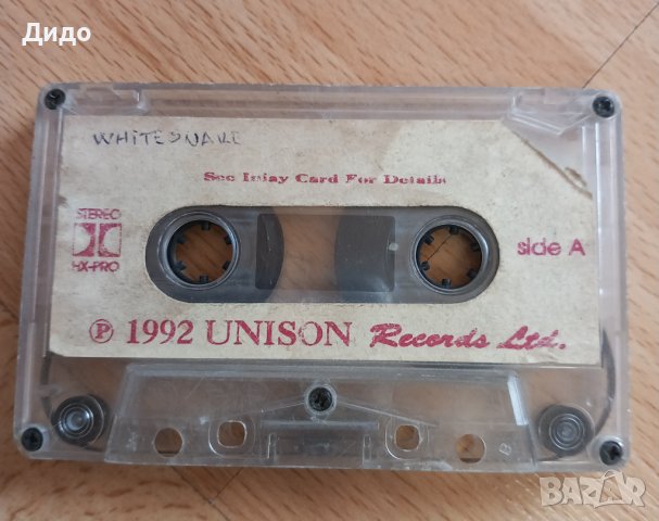 Уайтснейк Whitesnake, Аудио касетка касета Unison, снимка 2 - Аудио касети - 42541813