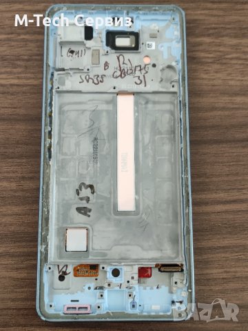 Samsung a53 5G Бутони Слушалка рамка дисплей синя, снимка 3 - Резервни части за телефони - 42522201