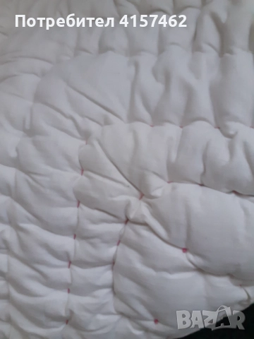 Качествен розов юрган 210/220см, снимка 4 - Спално бельо - 52499541