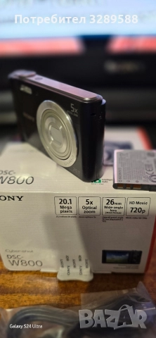Цифрова дигитална камера SONY Cyber shot DSC 800 20.1 Mega pixels - Optical zoom 5x чисто нов, снимка 2 - Фотоапарати - 52104876