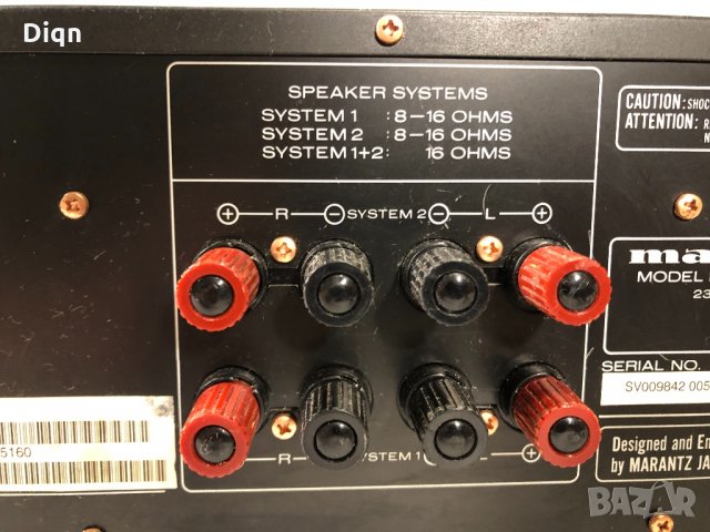 Marantz PM-78 ClassA, снимка 17 - Ресийвъри, усилватели, смесителни пултове - 31111208