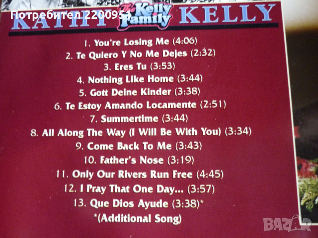 KATHY KELLY, снимка 6 - CD дискове - 36563392