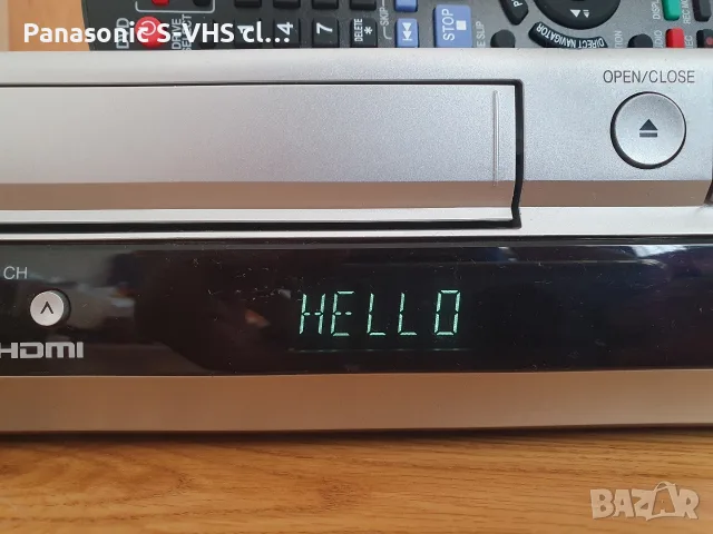 Panasonic DMR-EX45 DVD-VHS recorder HDMI HI-FI STEREO , снимка 4 - Плейъри, домашно кино, прожектори - 56175710