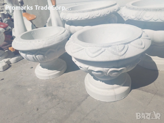 Саксии и Кашпи от вибробетон! Нови модели! ПРОМО , снимка 3 - Саксии и кашпи - 54125513