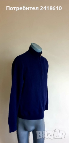 POLO Ralph Lauren  Wool Half Zip Jumper Mens Size S НОВО! ОРИГИНАЛ! Мъжкa Жилетка с 3/4 Цип!, снимка 14 - Пуловери - 52352770