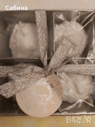 Свещи празничен комплект., снимка 2 - Други - 52939815