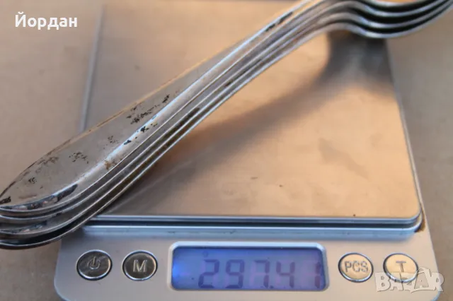 Сребърни вилици и лъжици , снимка 12 - Прибори за хранене, готвене и сервиране - 47854037