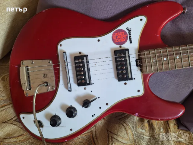 Ретро Ел.китара Йолана Стар, снимка 4 - Китари - 49139087