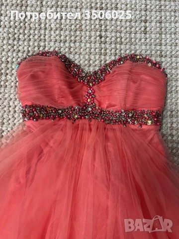 Продавам къса официална рокля, снимка 3 - Сватбени рокли - 50744772