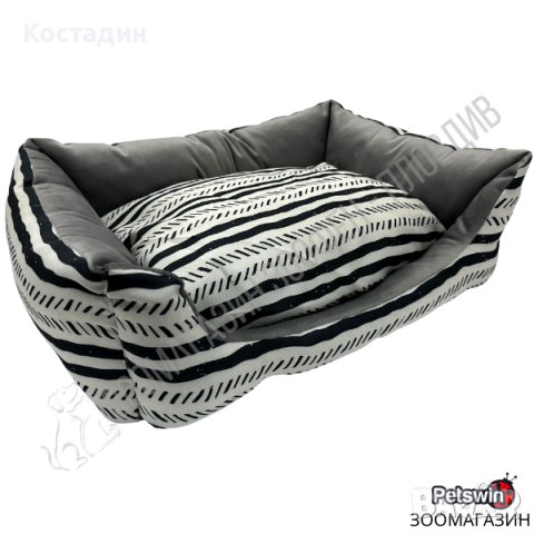 Легло за Домашен Любимец - за Куче/Коте - S, L размер - Шарена Разцветка 1, снимка 2 - За кучета - 36558104