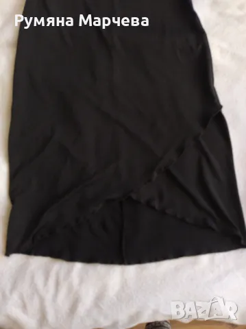 Черна лятна рокличка, снимка 2 - Рокли - 47614808