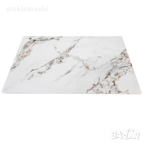 Трапезна маса с керамичен плот, снимка 2 - Маси - 51220804