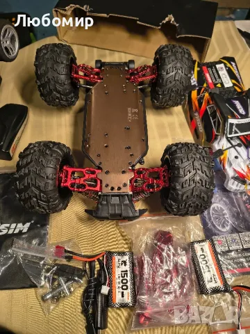 Hosim 1:14 RC кола за възрастни, 52+ KMH високоскоростен RC камион, 4X4 бърза кола

, снимка 5 - Коли, камиони, мотори, писти - 50167764