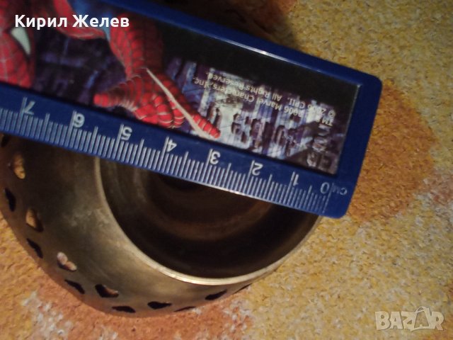 Фуртиерка бронз стара , снимка 4 - Декорация за дома - 34297080