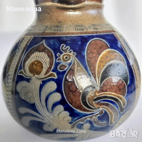 Кана керамика Westerwald (Westerwald stoneware), снимка 7 - Други ценни предмети - 54061608