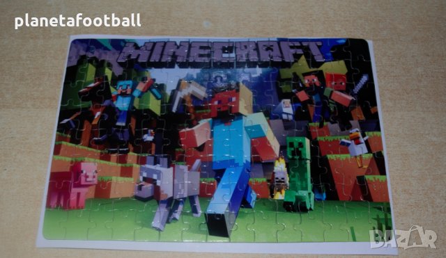 ПЪЗЕЛ МАЙНКРАФТ!Детски пъзели!Пъзели със снимка!MINECRAFT!, снимка 4 - Игри и пъзели - 31841670