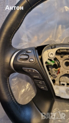 Мултифункционален волан Infiniti QX60 ОЕМ 48430-9NF7A, снимка 2 - Части - 54063054