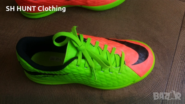 Nike JR HYPERVENOM X Football Размер EUR 35 / UK 2,5 детски за футбол 111-14-S, снимка 6 - Футбол - 52654447