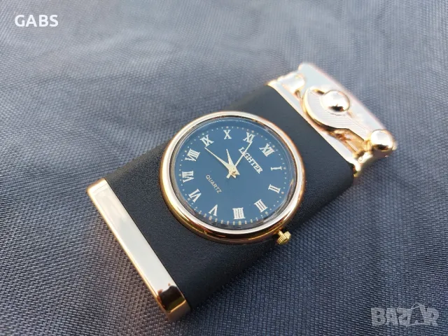  Газова запалка с вграден часовник,4 цвята, снимка 9 - Запалки - 50228891