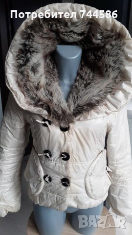 Дамско яке с голяма яка, снимка 3 - Палта, манта - 30382573